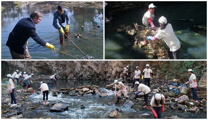 La Restauración del Río Bagmati en Katmandú atrae la Cooperación del Gobierno y el Sector Privado