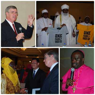 Líderes religiosos de Nigeria y gobernantes tradicionales se unen por la paz